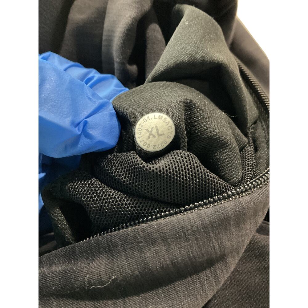 Lululemon Sleek Heathered Black Balancer 27-Inch Pants Size XL - Picture 5 of 7